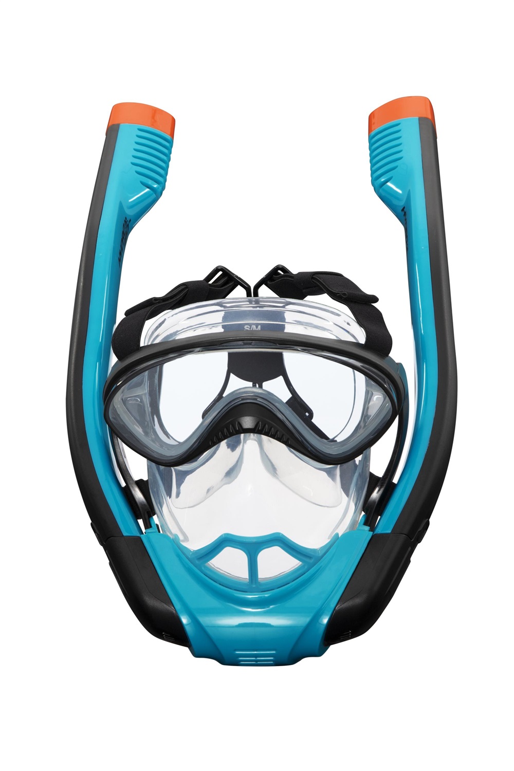 Bestway 24060 Maschera per Snorkeling Seaclear con Boccaglio per Adulti - Lenti Colorate, Dimensione S/M, Cinturino Regolabile
