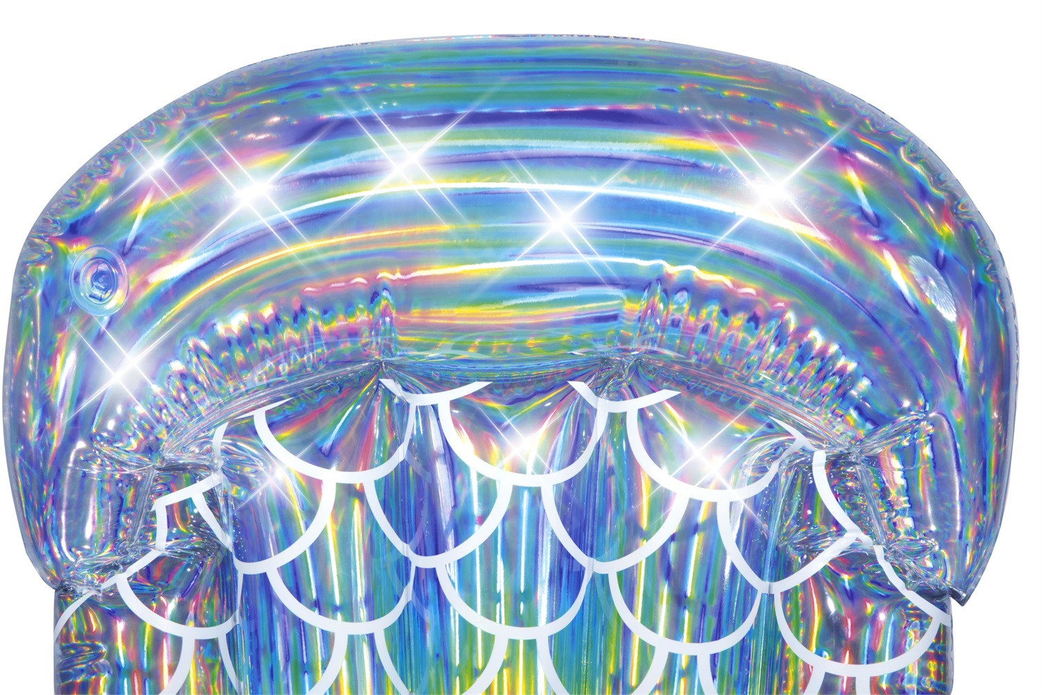 Bestway Materassino Gonfiabile Coda di Sirena Iridescente 193x101 cm - Multicolore Fantasia