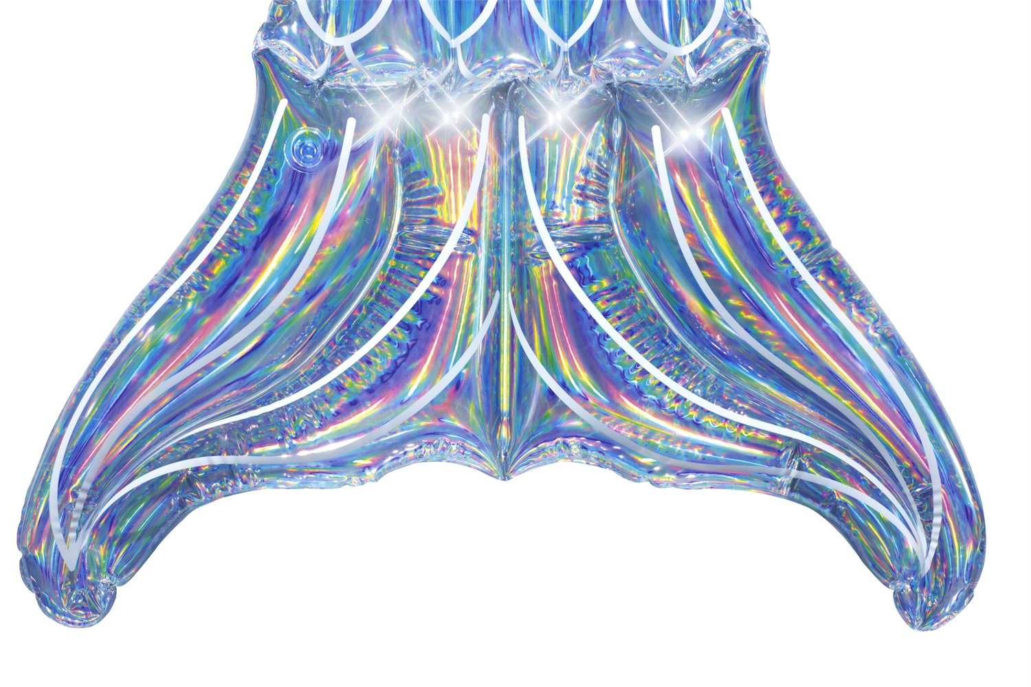 Bestway Materassino Gonfiabile Coda di Sirena Iridescente 193x101 cm - Multicolore Fantasia