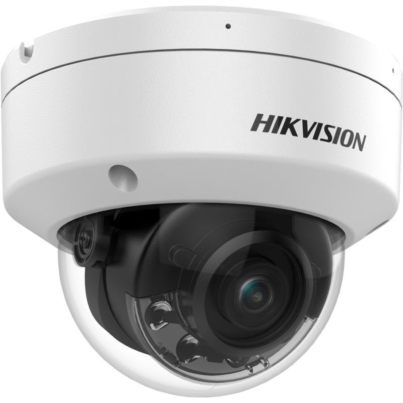 Hikvision DS-2CD2187G2H-LISU Telecamera Dome 8MP con ColorVu, Visone Notturna Intelligente, IP Esterno, 2.8mm