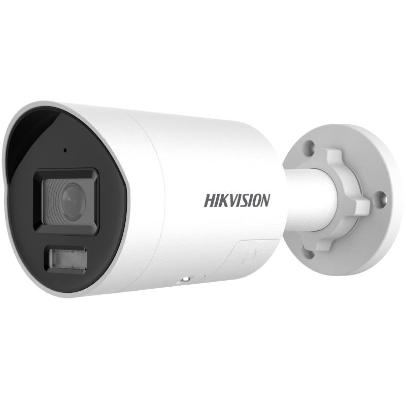Hikvision Pro Series ColorVu Telecamera di Sicurezza IP Esterno 4K Pallottola Bianco
