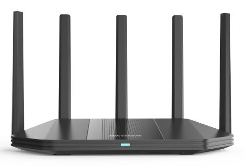 Hikvision Router DS-3WR30X WiFi 6 3000Mbps con 4 porte Gigabit Nero