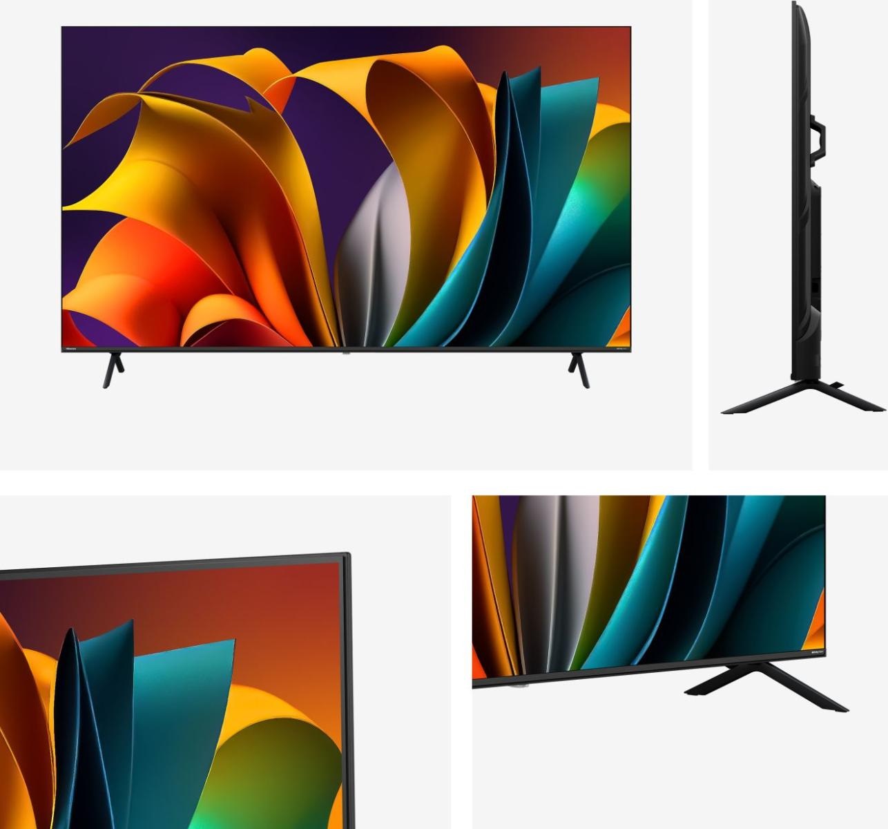 Hisense 85E6NT - Smart TV 4K Ultra HD da 85 pollici con Wi-Fi, colore Nero