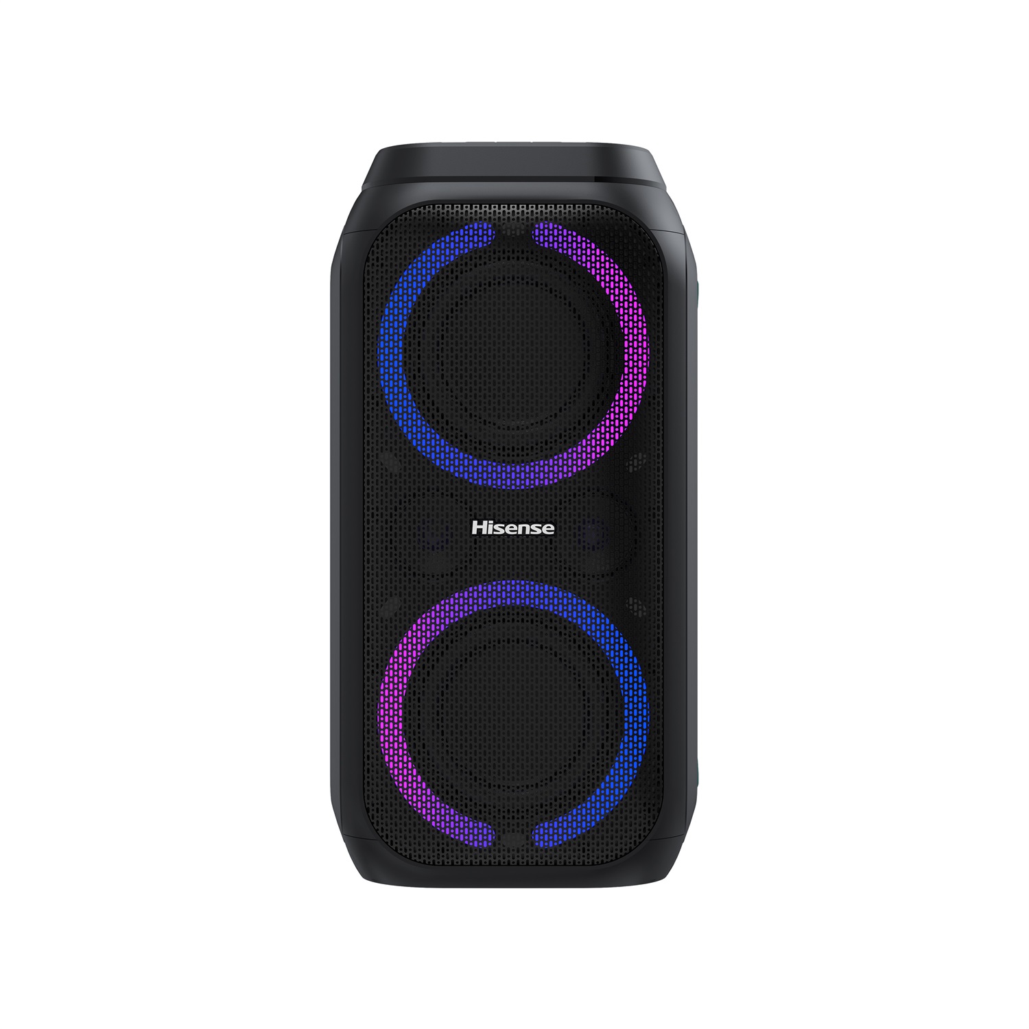 Hisense Party Rocket 160 Altoparlante Bluetooth da Festa Nero 160W con Karaoke, 12 Ore di Autonomia, IPX4