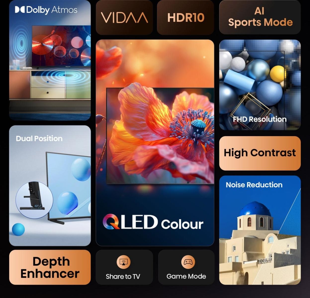 Hisense 32A5Q Smart TV QLED 32