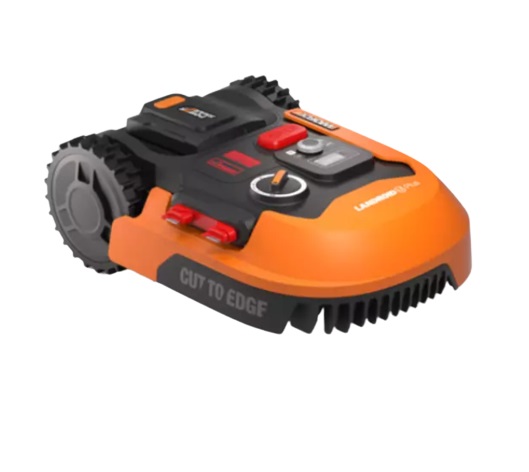 WORX WR165E Landroid M500 PLUS - Robot Tagliaerba Batteria 20V, Superficie Fino a 500m², Wi-Fi, Bluetooth, Taglio Mulching
