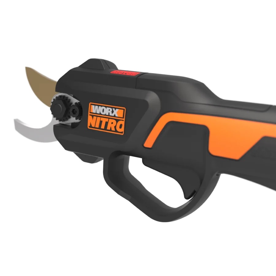 Worx Nitro WG330E.9 - Forbice elettrica da potatura 20V, peso 700g, senza batteria e caricabatterie