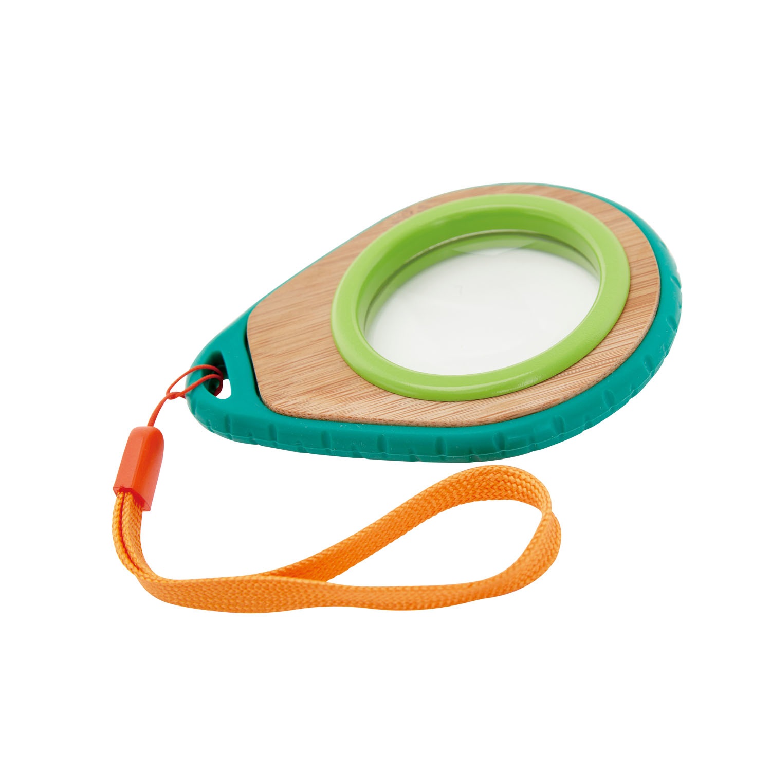 Hape Nature Fun - Set esploratore con fischietto bitonale e lente di ingrandimento 4x - Ideale per gioco all'aperto dai 3 anni