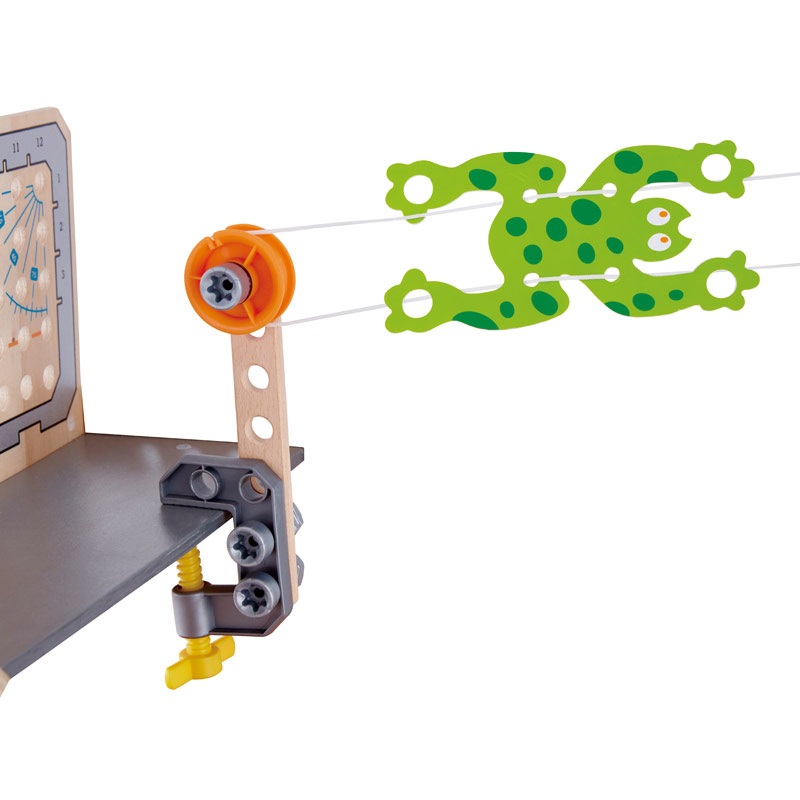Hape Kit Junior Inventor - Set da gioco con 3 esperimenti per bambini dai 4 anni, promuove abilità MINT