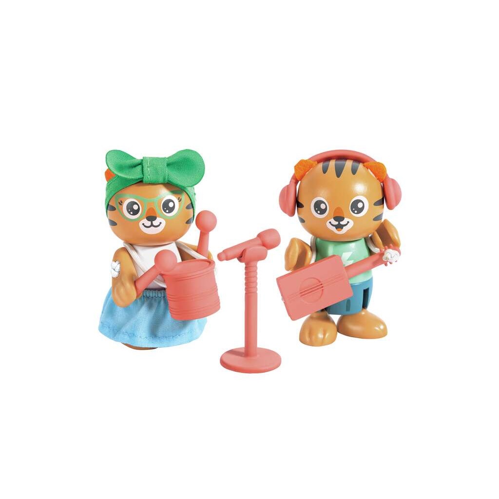 Hape Milo & Melody - Set di Figurine Ecologiche per Gioco di Ruolo dai 3 Anni
