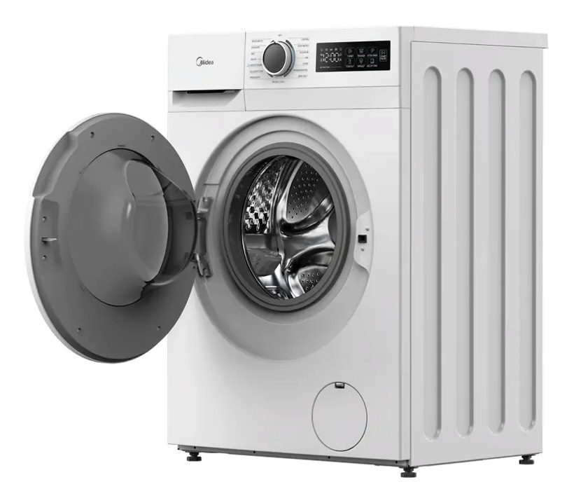Midea MF110W90BA10 Lavatrice Frontale 9 kg, 1400 giri, 15 Programmi, Turbo Wash