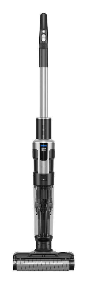 JIMMY H9 Flex Aspirapolvere Elettrica Senza Sacchetto 550 W con Filtro Dual Cyclone, 0,6 L, Autonomia 80 Minuti, Colori Blu, Grigio, Rosso, Argento