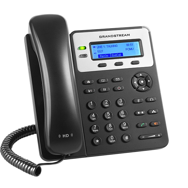 Grandstream GXP1625 Telefono IP HD con Display LCD, PoE e Controllo Volume Digitale