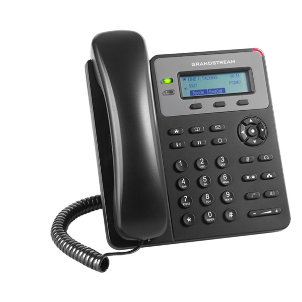 Grandstream GXP-1615 Telefono IP Nero e Grigio con 1 Account SIP e Power Over Ethernet