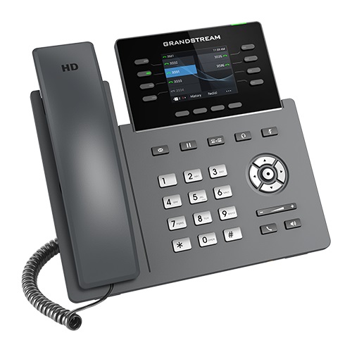 Grandstream GRP2624 Telefono IP HD con 8 Linee, 4 Account SIP e Bluetooth Integrato