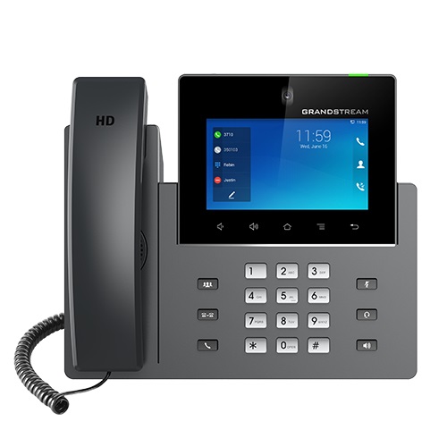 Grandstream Networks GXV3450 Telefono IP Grigio - VoIP, Garanzia 12M