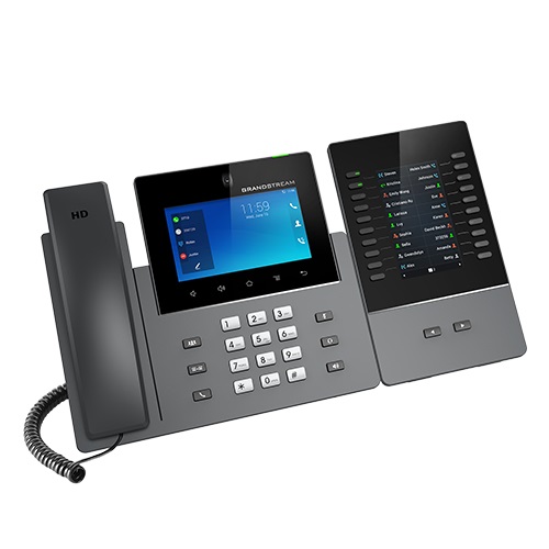 Grandstream Networks GXV3450 Telefono IP Grigio - VoIP, Garanzia 12M