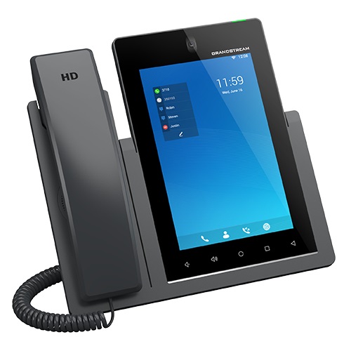 Grandstream Networks GXV-3470 Telefono IP Video con Android, 16 Linee, Fotocamera 2MP, Bluetooth 5.0