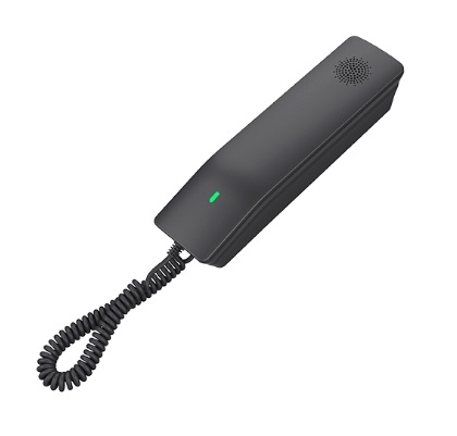 Grandstream Telefono IP Compatto per Hotel GHP611 con Wi-Fi Integrato, Altoparlante HD, 2 Linee e 10 Tasti di Selezione Rapida