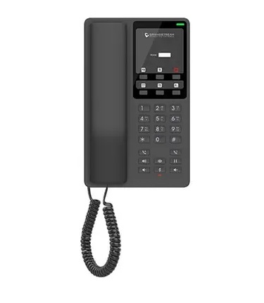 Grandstream GHP621 - Telefono VoIP Nero con Wi-Fi Dual-Band, 2 Linee, Display LCD e Vivavoce