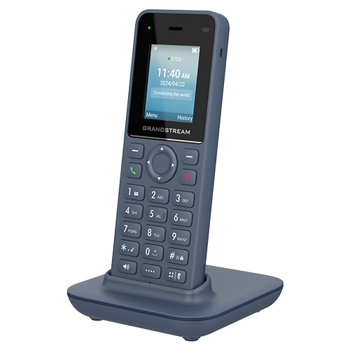 Grandstream WP816 Telefono IP Wireless Dual-Band con 2 Linee, Bluetooth, 1500mAh, 6 Ore di Conversazione