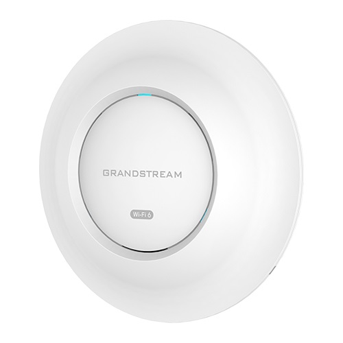 Grandstream Networks GWN7664E Access Point WLAN Wi-Fi 6, 6000 Mbit/s, 4x4:4, 2x 2.5GbE, PoE, fino a 175m di copertura, supporta fino a 512 client