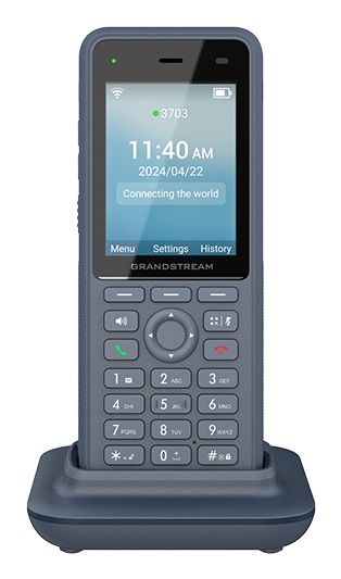 Grandstream WP836 Telefono IP Wi-Fi 6 Dual-Band con 3 Linee, 3 Account SIP e Design Vocale HD