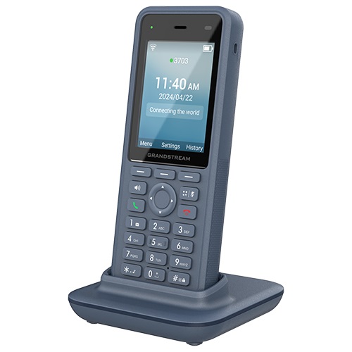 Grandstream WP836 Telefono IP Wi-Fi 6 Dual-Band con 3 Linee, 3 Account SIP e Design Vocale HD