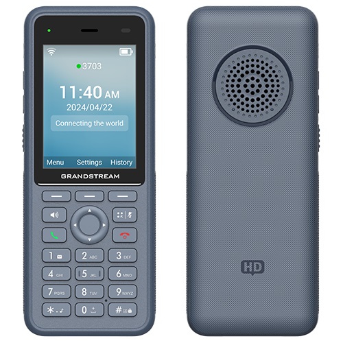Grandstream WP836 Telefono IP Wi-Fi 6 Dual-Band con 3 Linee, 3 Account SIP e Design Vocale HD