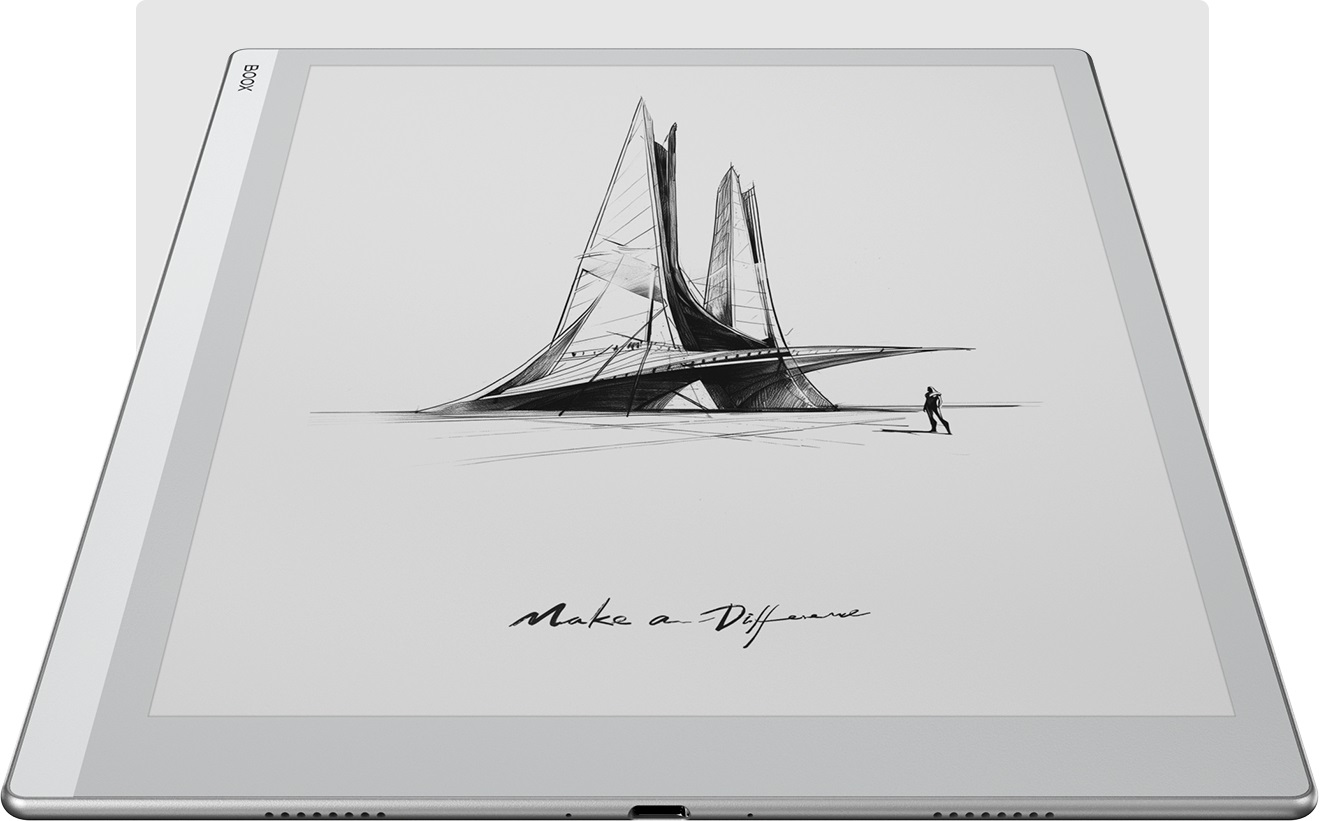 Onyx BOOX GO 10.3 - Tablet E-Ink HD 64 GB, 4 GB RAM, Wi-Fi 5, Android 12, 300 ppi, Design Ultrasottile