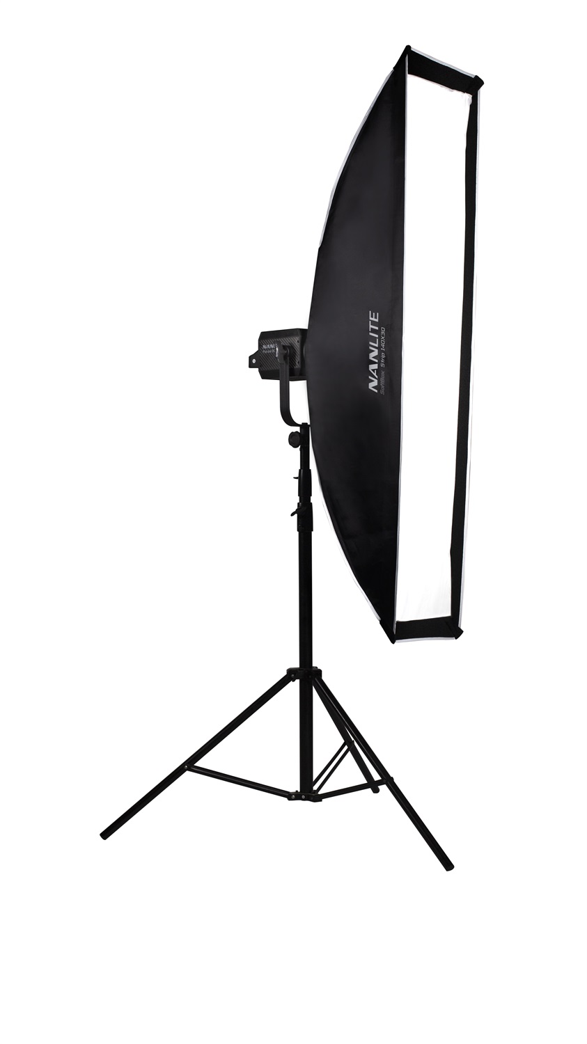 Nanlite Strip Softbox 140x30cm - Softbox per Illuminazione Continua con Attacco Bowens