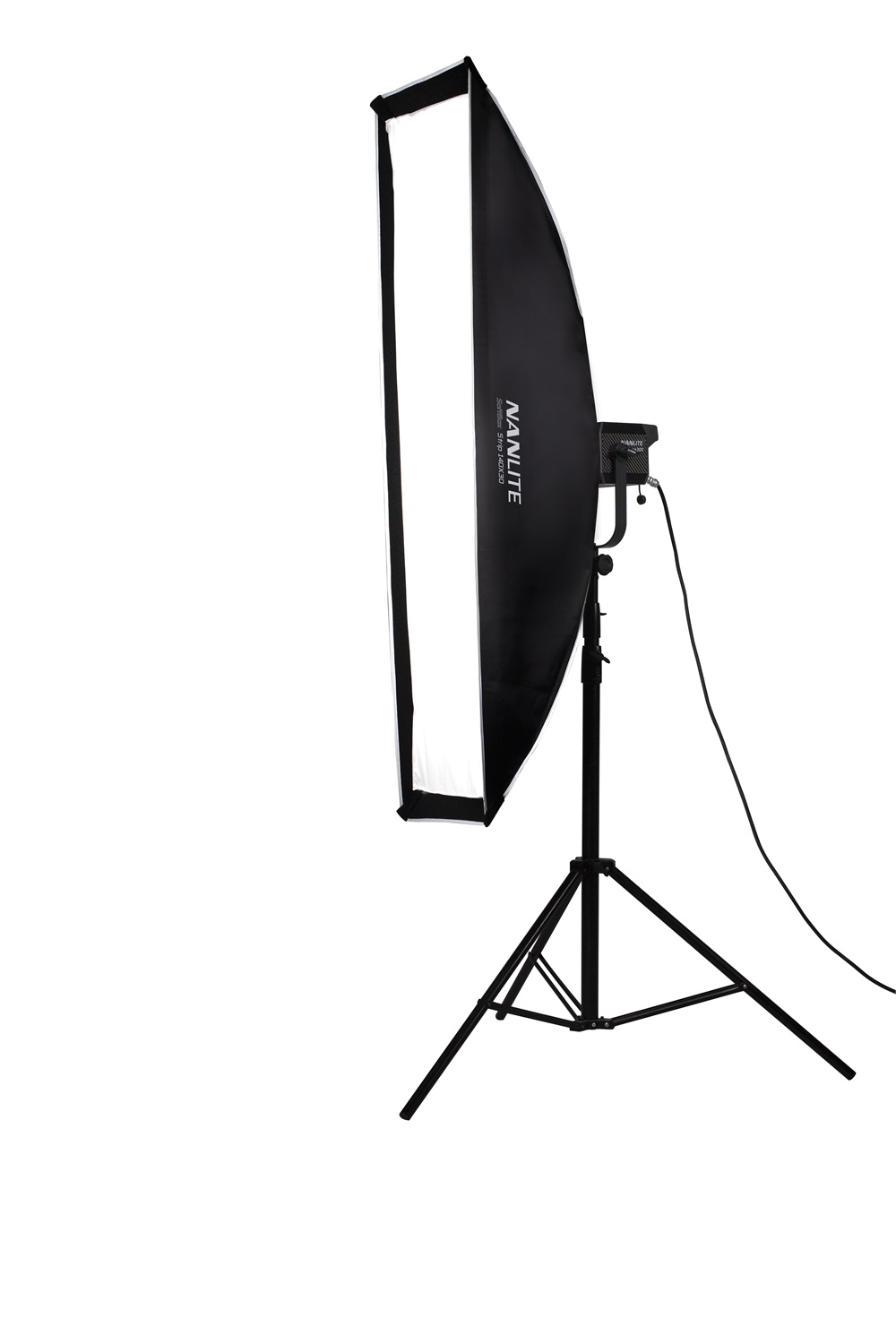 Nanlite Strip Softbox 140x30cm - Softbox per Illuminazione Continua con Attacco Bowens