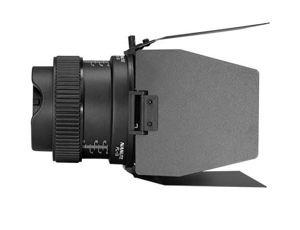 Nanlite FL-11 Lente Fresnel con Barndoors per Forza 60 - Aumenta l'Intensità della Luce