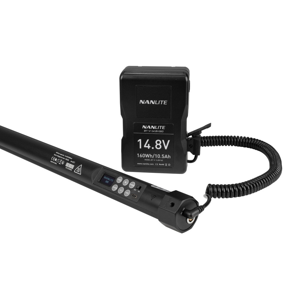 Nanlite PavoTube II 30X - Kit di 2 Lampade LED RGB con Batteria e DMX