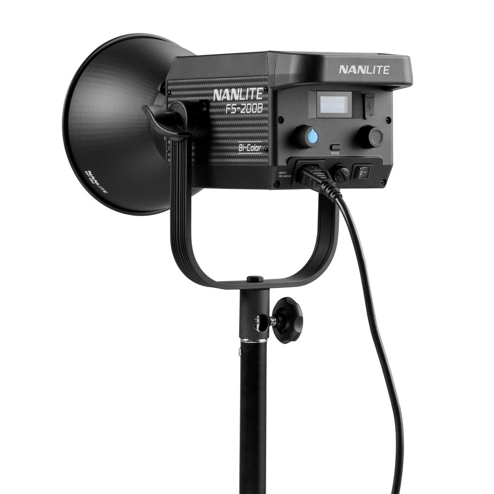 Nanlite FS-200B Lampada a Luce Continua Bicolor LED 220W Dimmerabile per Streaming e Produzione Video