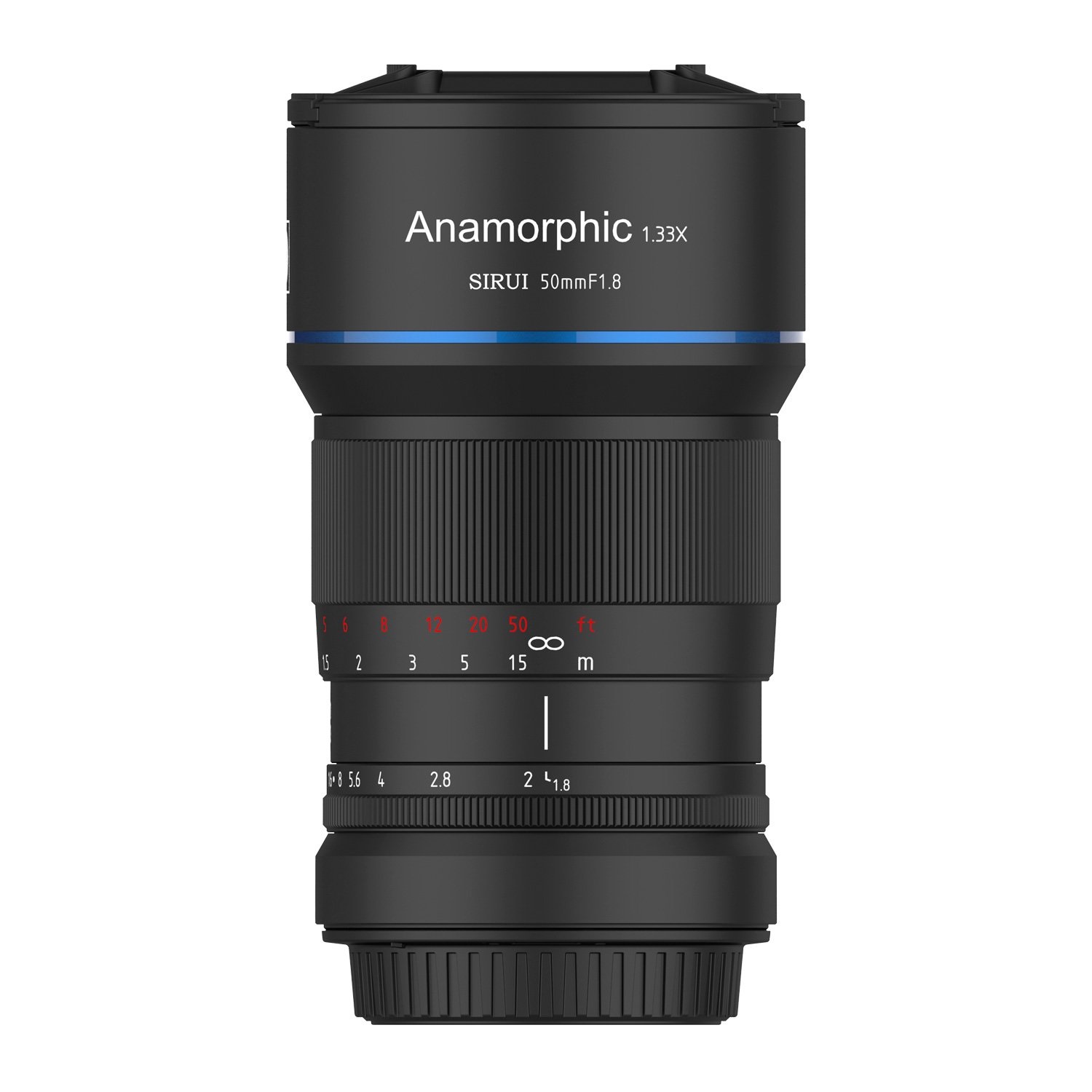 SIRUI 50mm f1.8 Anamorphic Lens 1.33X APS-C (E-Mount) - Obiettivo Cine per Riprese Widescreen 2.4:1