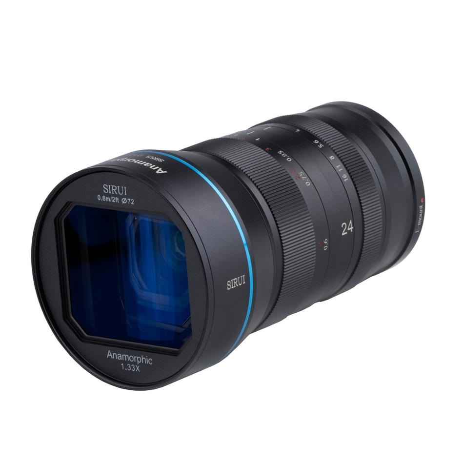 Sirui 24mm Anamorphic F2.8 1.33X Obiettivo per fotocamera SLR - Nero