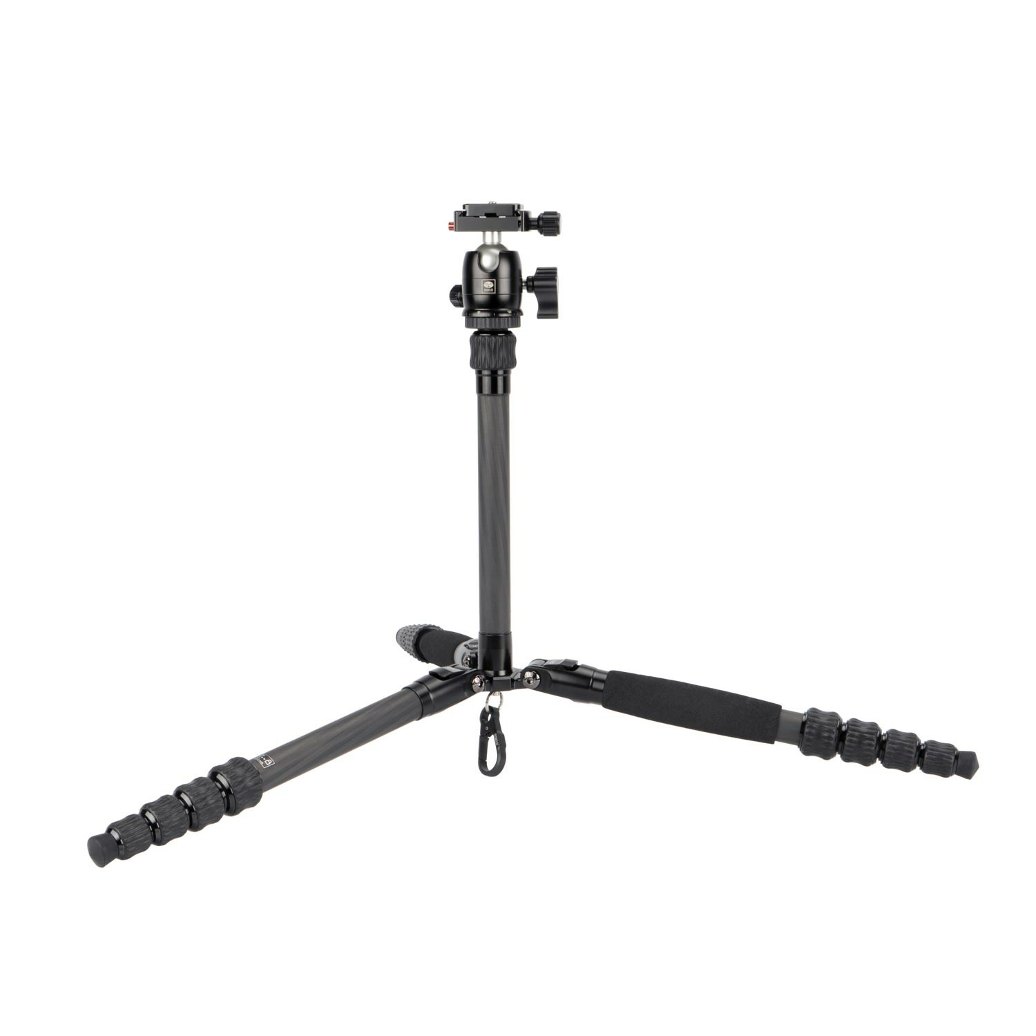 Sirui Traveller 5CX Treppiede da Viaggio in Carbonio con Testa B-00K per Fotocamere Digitali
