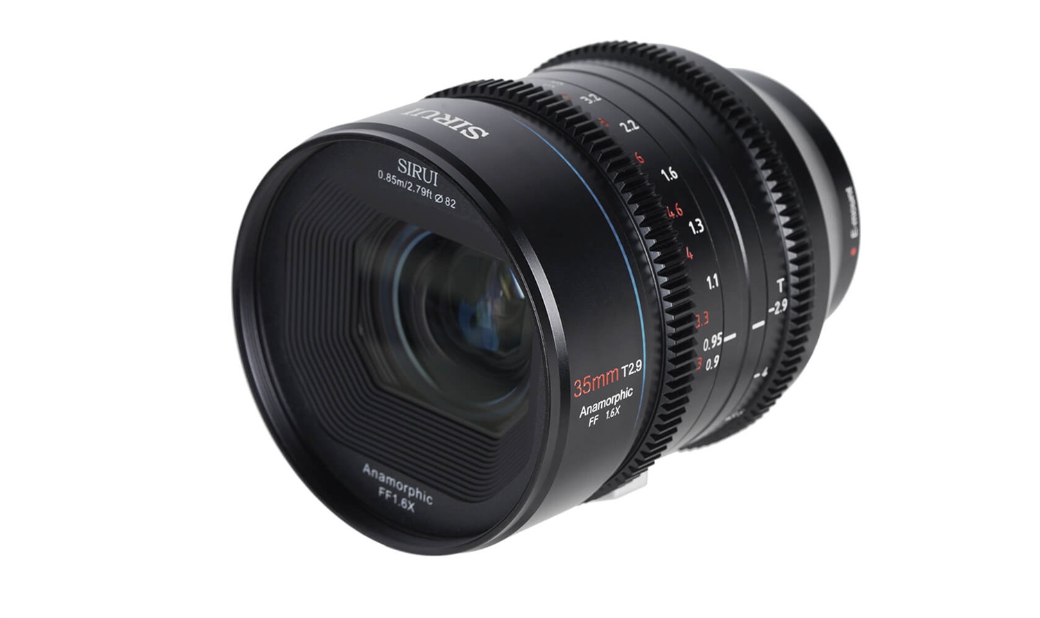Sirui 35mm T2.9 1.6X Anamorphic Full Frame Cine Obiettivo RF Mount