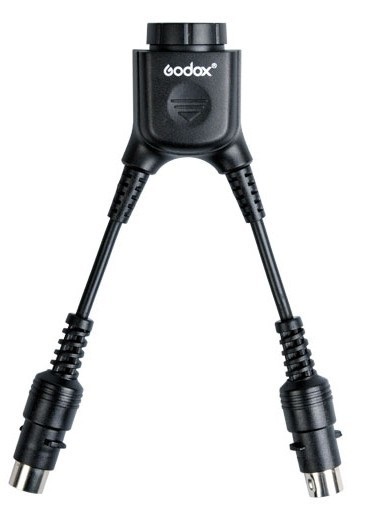 Godox DB-02 Cavo Adattatore Y 2 in 1 per Alimentatore PROPaC PB960 - Nero
