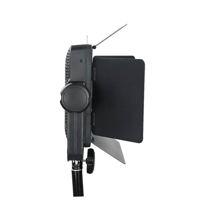 Godox LED 500C Pannello LED Bi-Color Dimmerabile 3300K-5600K con Alette e Staffa di Montaggio