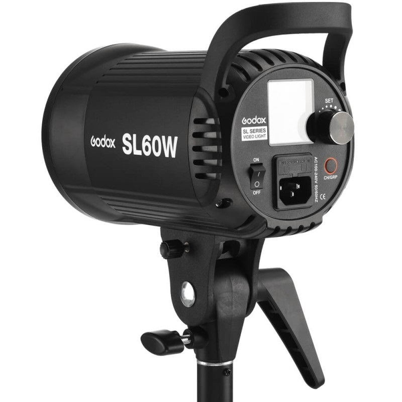 Godox SL-60W Luce Video LED 5600K 60W con Telecomando e Supporto Bowens per Studio Fotografico