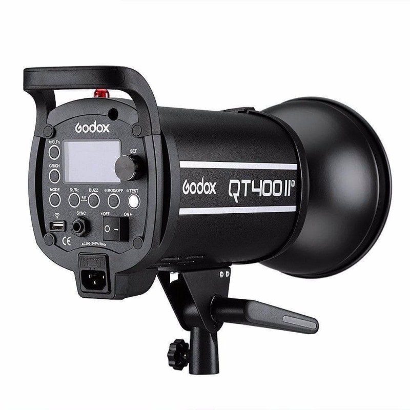 Godox QT400II Flash da Studio Professionale 400Ws con Ricevitore Integrato e Attacco Bowens