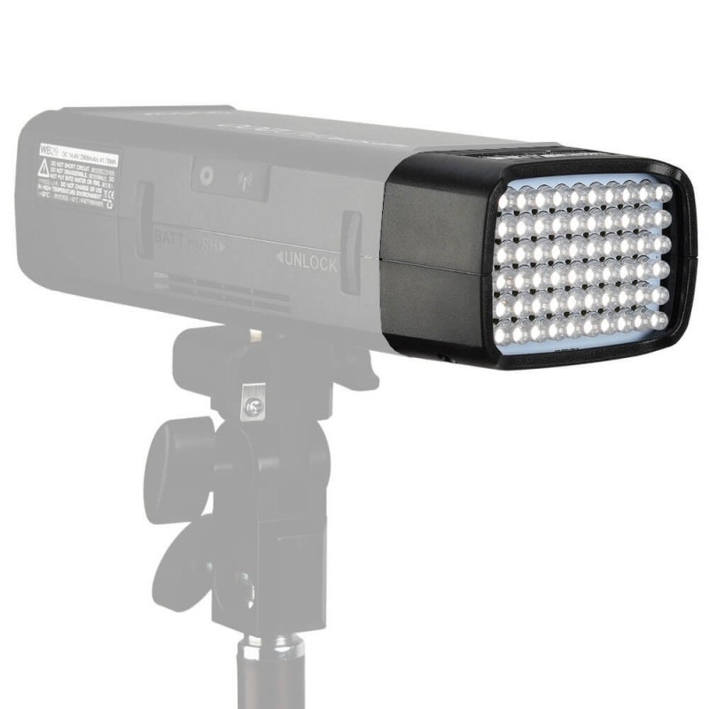 Godox AD-L Testa LED per AD200 - Trasforma il tuo flash in una luce continua per video