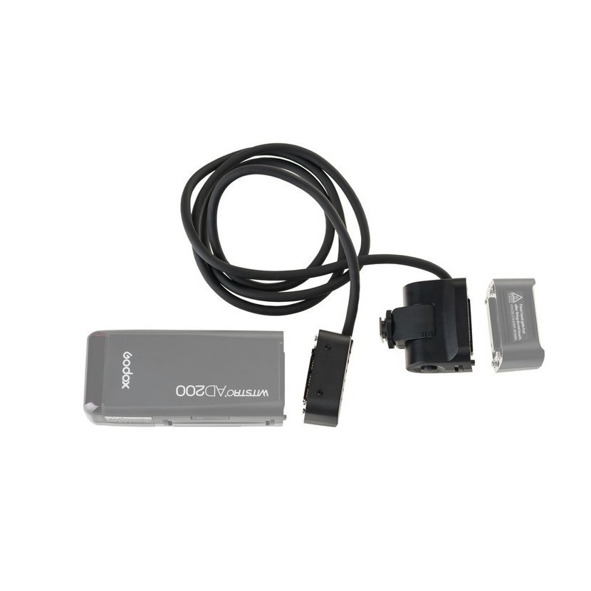 Godox EC200 Kit - Testa Flash Remota per PocketFlash AD200 con Cavo di Estensione da 2M