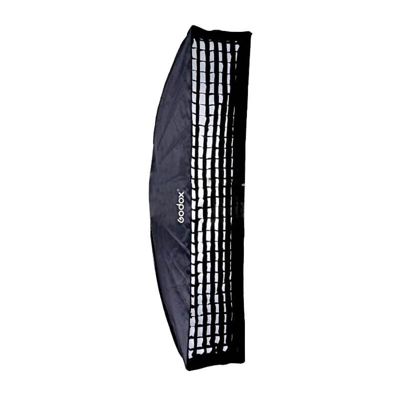 Godox SB-FW30120 Softbox Strip 30x120cm con Griglia a Nido d'Ape e Attacco Bowens