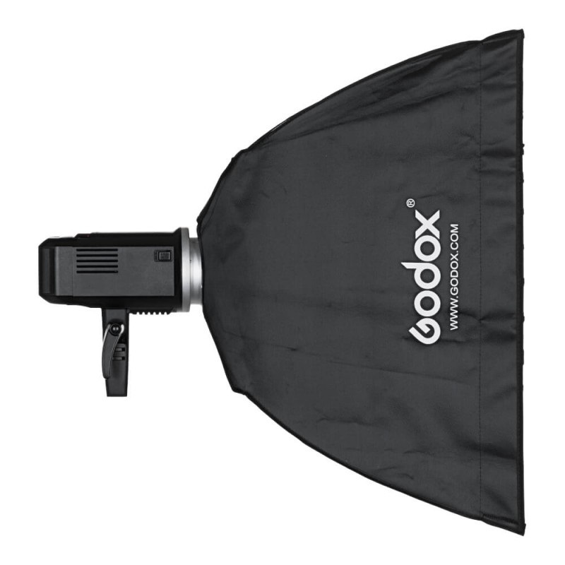 Godox SB-USW6090 Softbox Rettangolare 60x90 cm con Griglia e Attacco Bowens - Apertura Rapida ad Ombrello