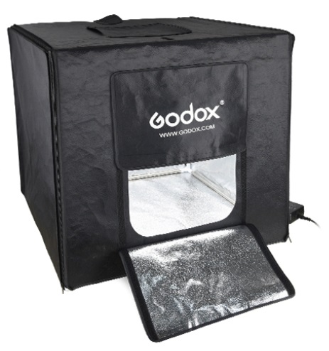 Godox LSD40 Box Fotografico Pieghevole con Illuminazione LED Regolabile e Diffusore - Mini Studio 40x40x40 cm