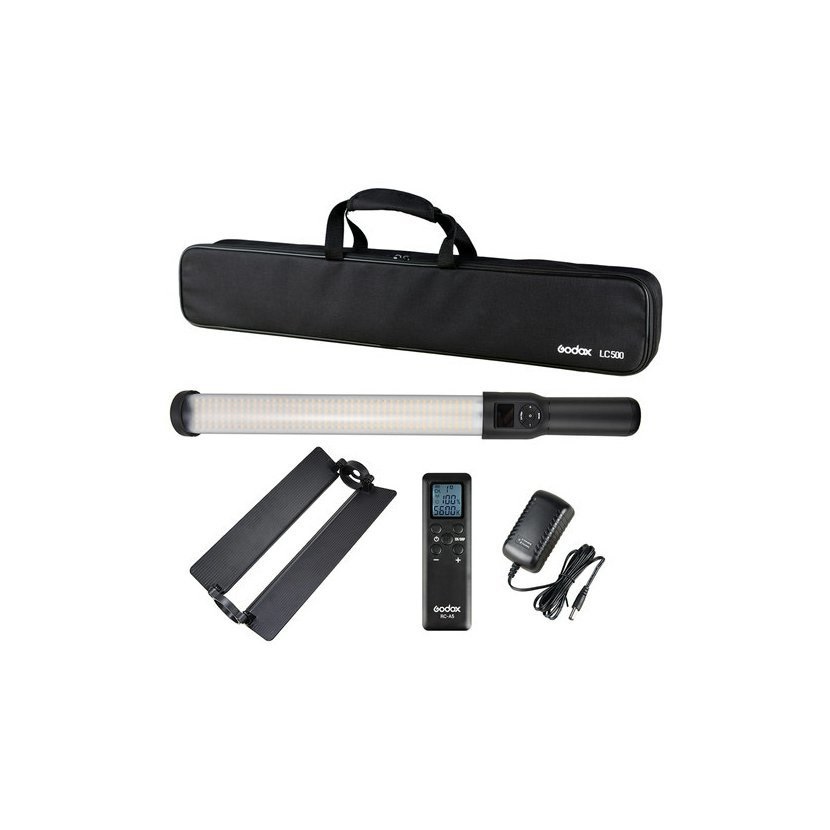 GODOX Illuminatore LED Light Stick LC500 - Bicolore 3300-5600 K con Batteria al Litio