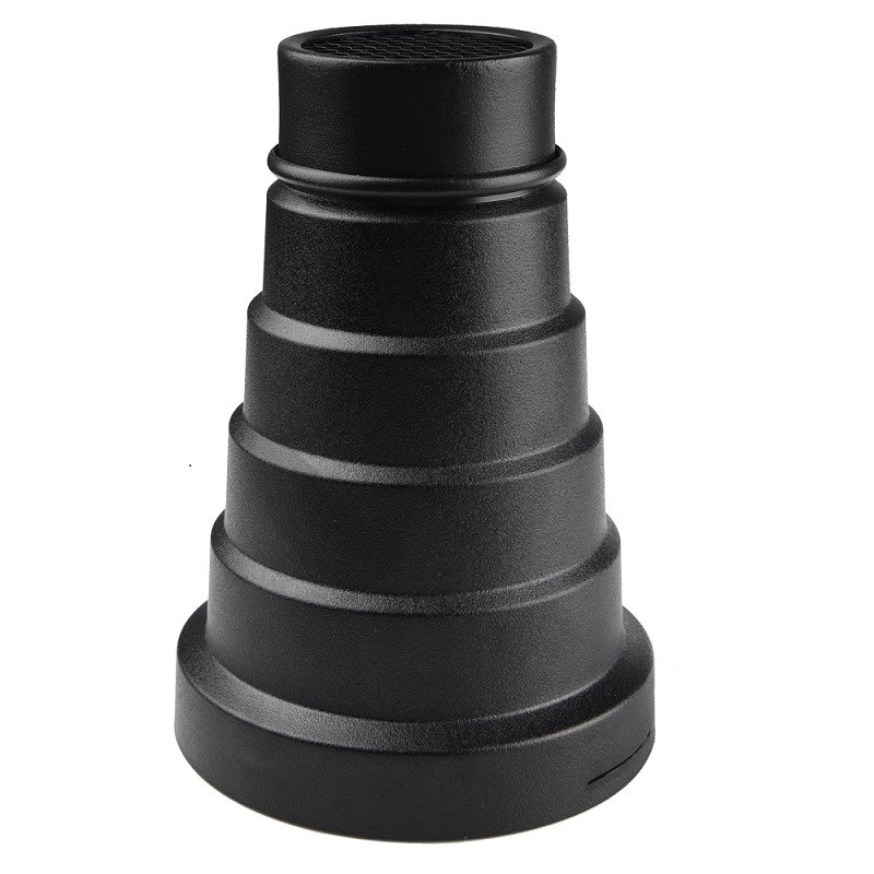 Godox SN-04 Snoot per Flash da Studio AD400Pro con Griglia a Nido d'Ape - Luce Concentrata per Illuminazione di Capelli e Bigiotteria